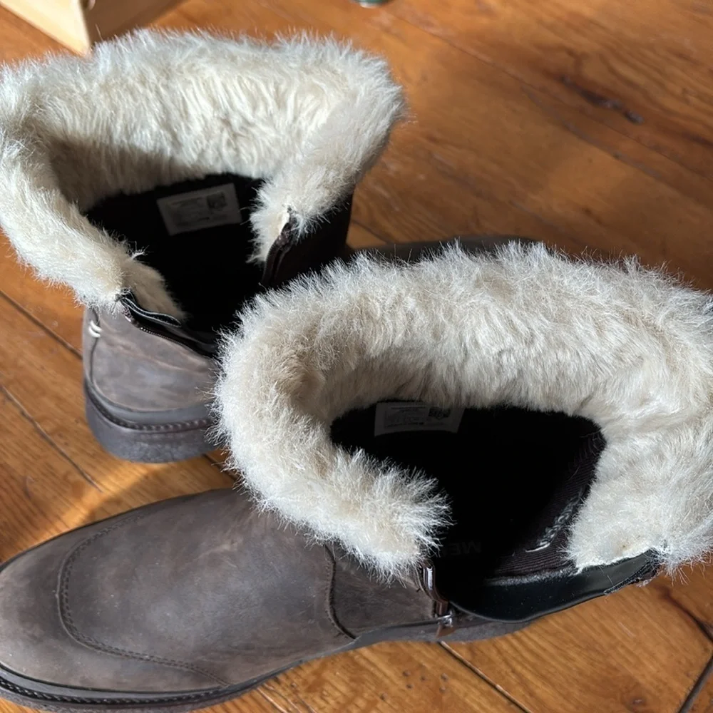 Merrell Women’s Tremblant Ezra Buckle Polar Waterproof Boots Espresso Size 7.5